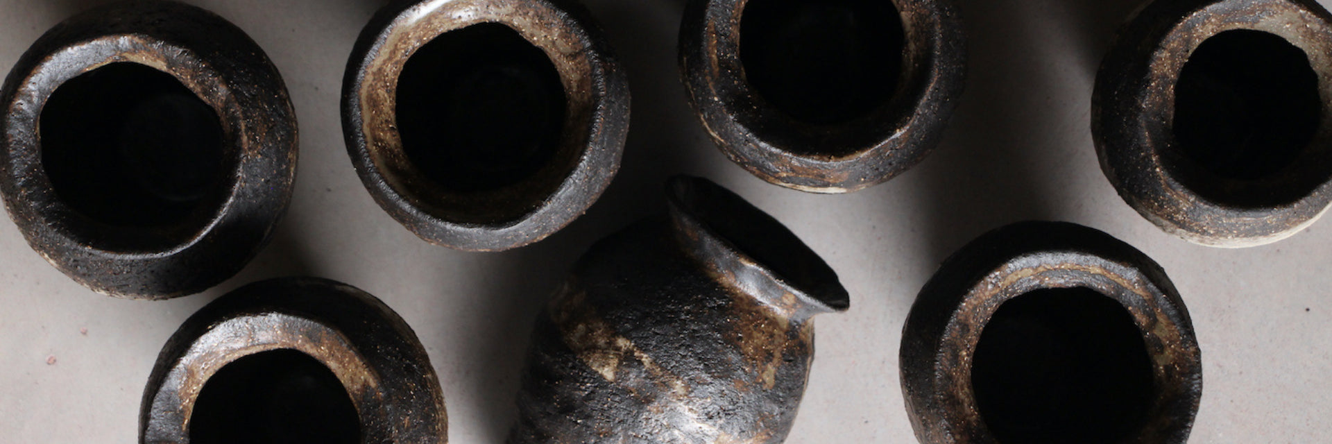 Vase en céramique artisanale