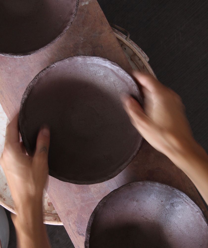 fabrication d'un bol artisanal en céramique